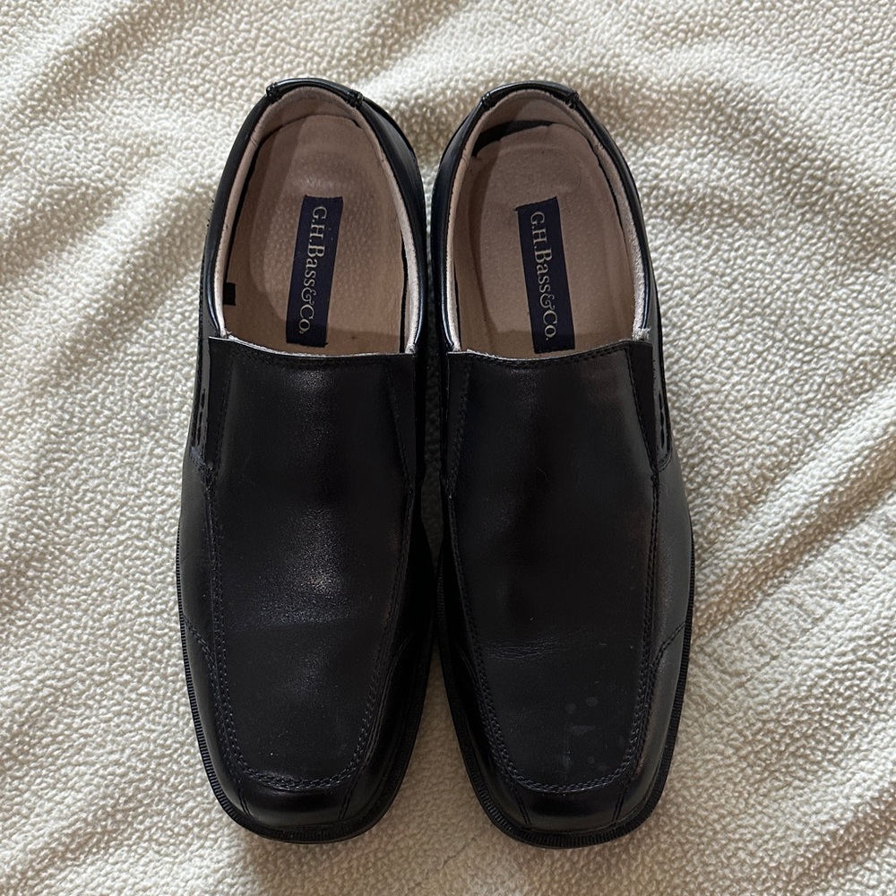 G.H. Bass & Co. Black Loafers